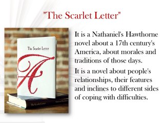 Literary Analysis on “The Scarlet Letter” by N. Hawthorne