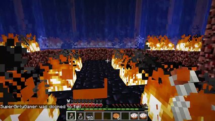 Minecraft  SECRET LEVEL! - LIBRARY DROPPER - Custom Map [7]