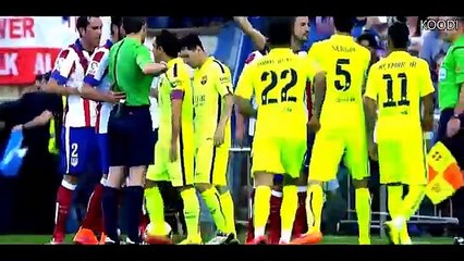 Messi Neymar Suarez - Fights & Angry Moments -- HD