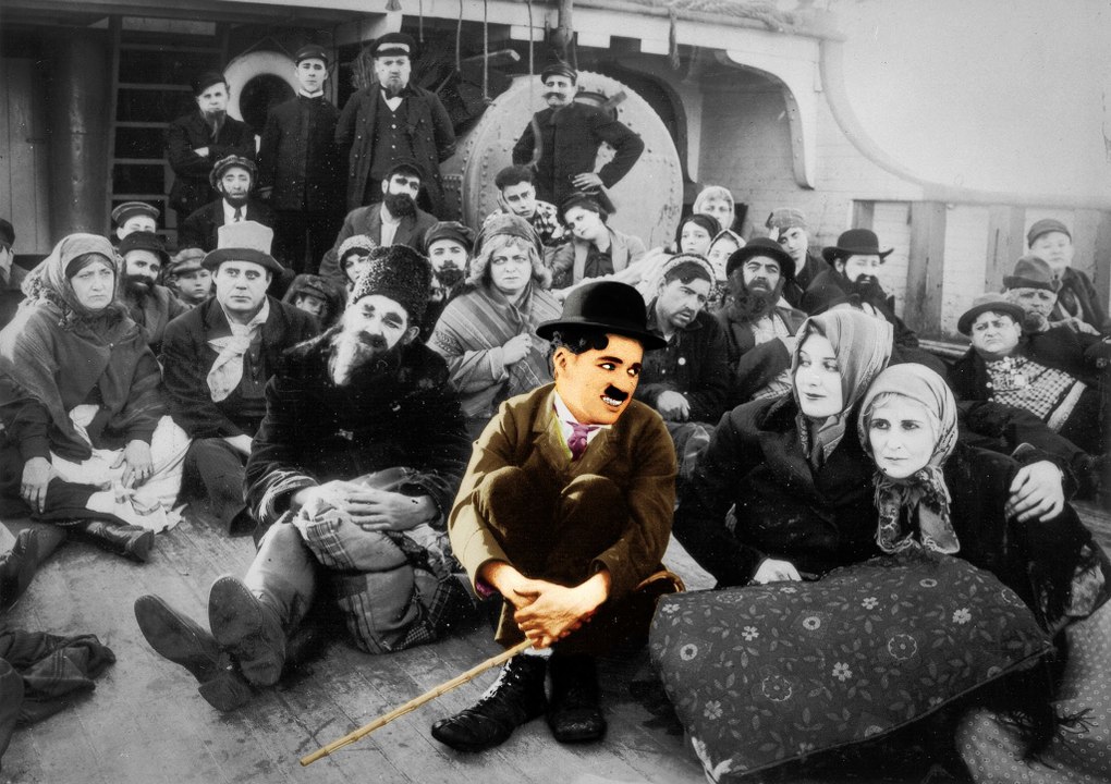 Chaplin - The Immigrant 1917