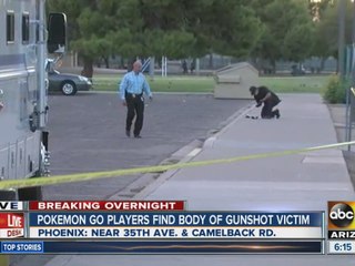 Pokemon Go players find man shot at Phoenix park