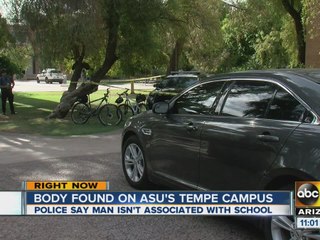 Body found on ASU Tempe campus