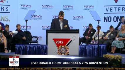 FULL SPEECH- Donald Trump, Mike Pence Speak at VFW National Convention in Charlotte (7-26-16)