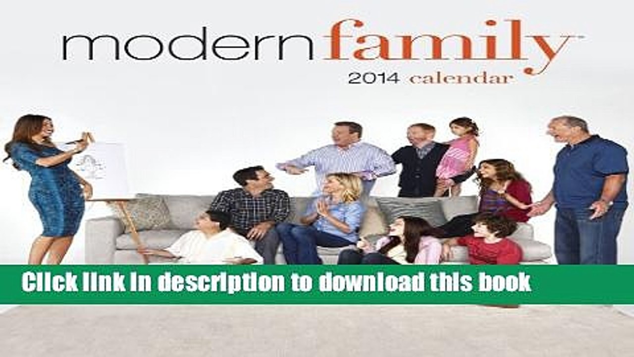Read Modern Family 2014 Wall Calendar Ebook Free