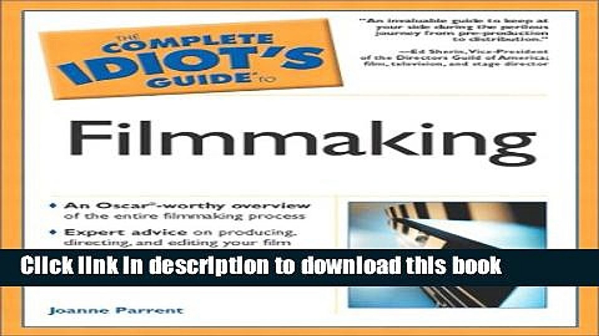 ⁣[PDF]  Complete Idiot Guide Filmmaking  [Read] Online