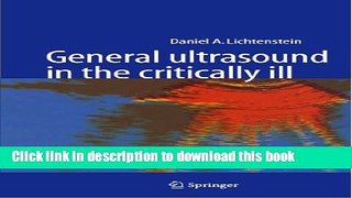 Download General ultrasound in the critically ill [Download] Full Ebook