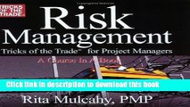 [PDF] Risk Management, Tricks of the Trade for Project Managers  Read Online