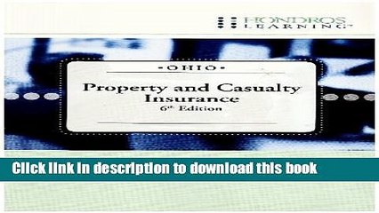 [Read PDF] Ohio Property and Casualty Insurance  Read Online