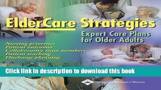 Read ElderCare Strategies: Expert Care Plans for Older Adults Ebook Free