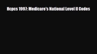 Read Hcpcs 1997: Medicare's National Level II Codes PDF Full Ebook