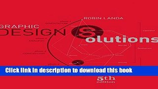 Download Book Graphic Design Solutions E-Book Download