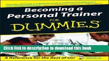 Read Becoming a Personal Trainer For Dummies ebook textbooks