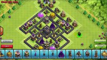 Clash Of Clans - -NEW 2016- (TH7) EPIC Trophy Base w-Barb King - Air Defense - UPDATE!!!