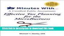 Read Book 30 Minutes With...A Certified Public Accountant: Effective Tax Planning for the