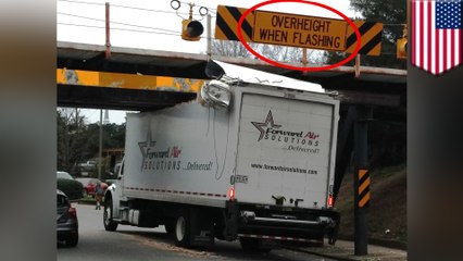 ‘Can Opener’ bridge in North Carolina eats trucks for breakfast