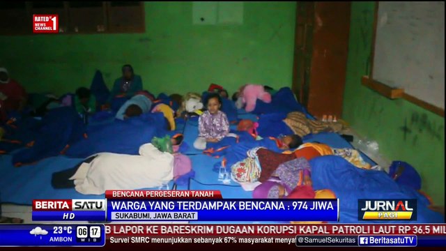 Pergeseran Tanah di Sukabumi Meluas, Puluhan Warga Mengungsi