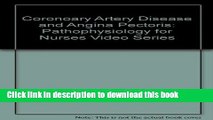 Download Coronary Artery Disease and Angina Pectoris (Pathophysiology for Nurses) Ebook Free