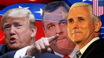 Donald Trump chooses Mike Pence for veep, makes Chris Christie weep - TomoNews