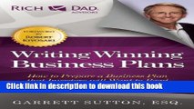 [PDF] Writing Winning Business Plans: How to Prepare a Business Plan that Investors Will Want to