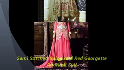 Jacket Style Salwar suits designs