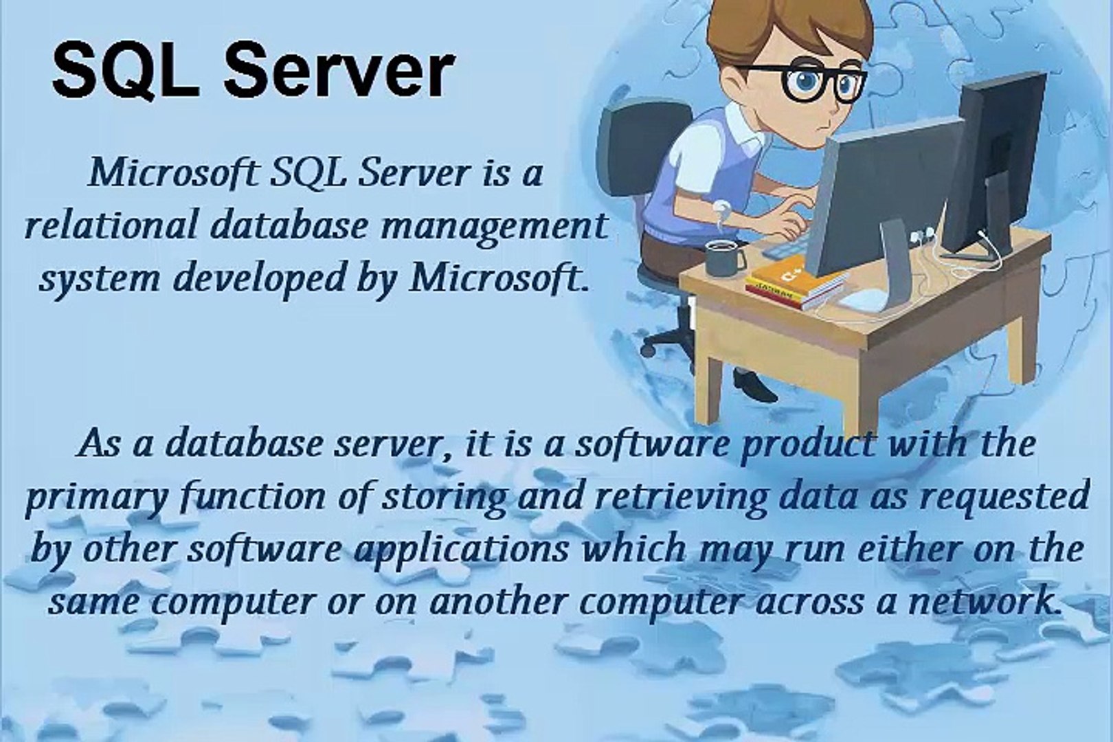 ⁣Database programming Technology