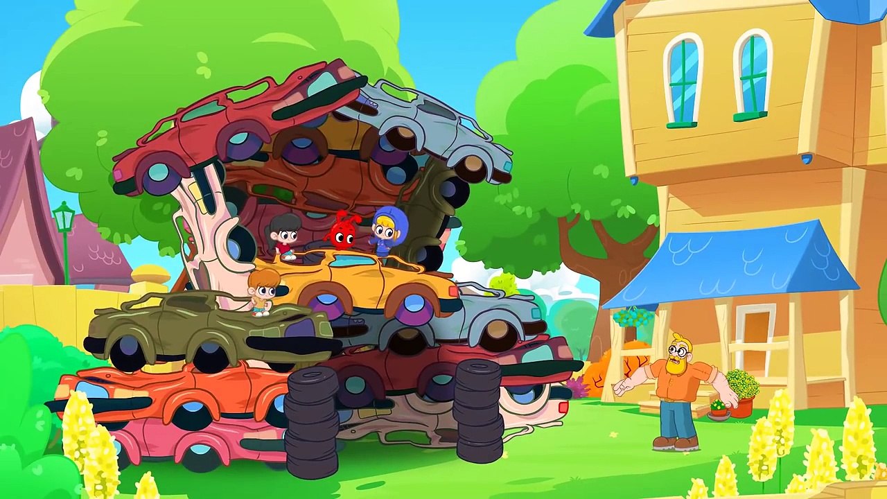 Morphle Loves Building! Morphle Shorts (+1 hour My Magic pet Morphle kids vehicle compilation)_3