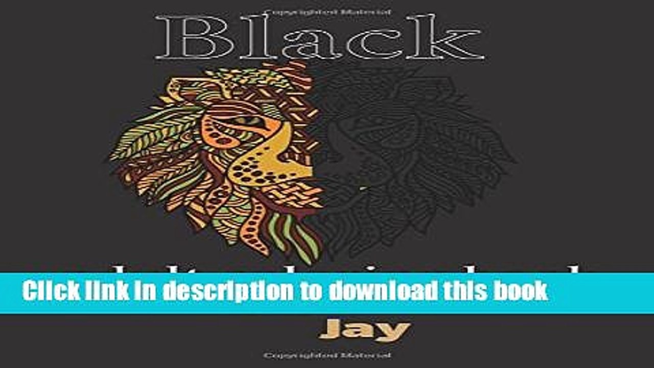 Read Black Adult Coloring Book PDF Free