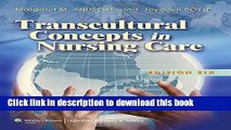 Read Books Transcultural Concepts in Nursing Care Ebook PDF