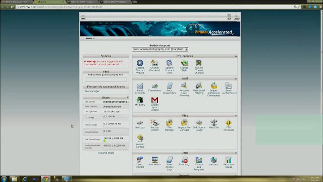 Cpanel File Manager Upload online
