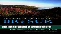 Download Book The Natural History of Big Sur (California Natural History Guides) PDF Online