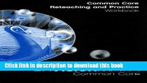 Download Books Math 2012 Common Core Reteaching and Practice Workbook Grade 5 PDF Free