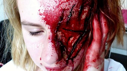 Maquillage Effets Spéciaux : Oeil Sectionné