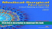 [PDF]  Medical-Surgical Nursing: Critical Thinking in Client Care, Single Volume Value Pack
