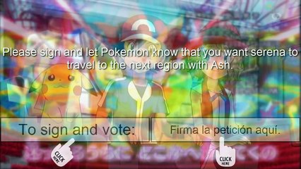 Bring Serena To The Alola Region With Ash!!!! Sign in this petition and help us.
