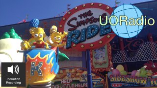 Universal Studios Florida - World Expo - The Simpsons Ride - Onboard Audio