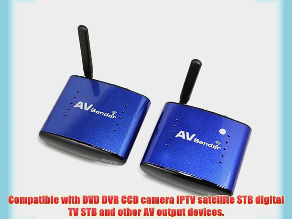 5.8GHz Wireless AV Sender without IR Remote PAT-630