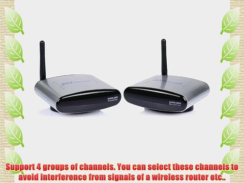 2.4GHz wireless av sender without ir remote control PAT-330