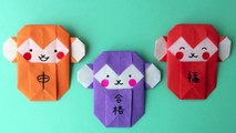 Origami Saru Daruma(Monkey)