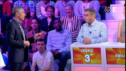Nagui s'amuse à taquiner un candidat belge sur France 2 - Regardez