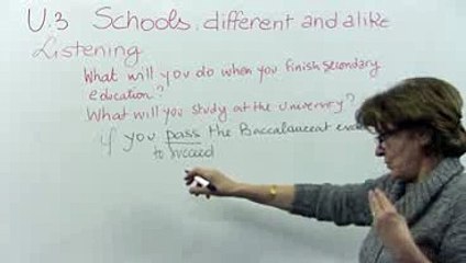 Listening Comprehension  Schools Different and like listening 1