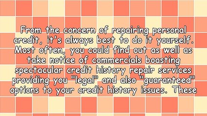 Dodging the Credit Repair Rip-Off