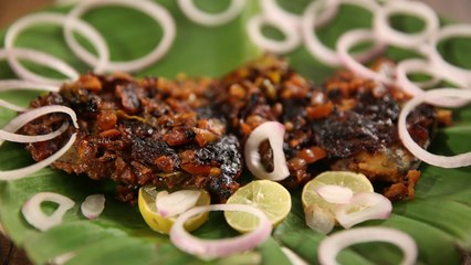 Fish Fry In Banana Leaf | South Indian Style Fish Fry Recipe | Masala Trails