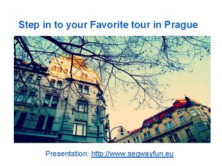 Step in to your Favorite tour in Prague