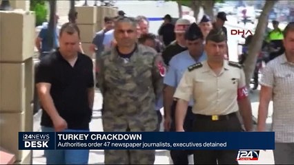 Authorities order 47 newspaper journalists, executives detained