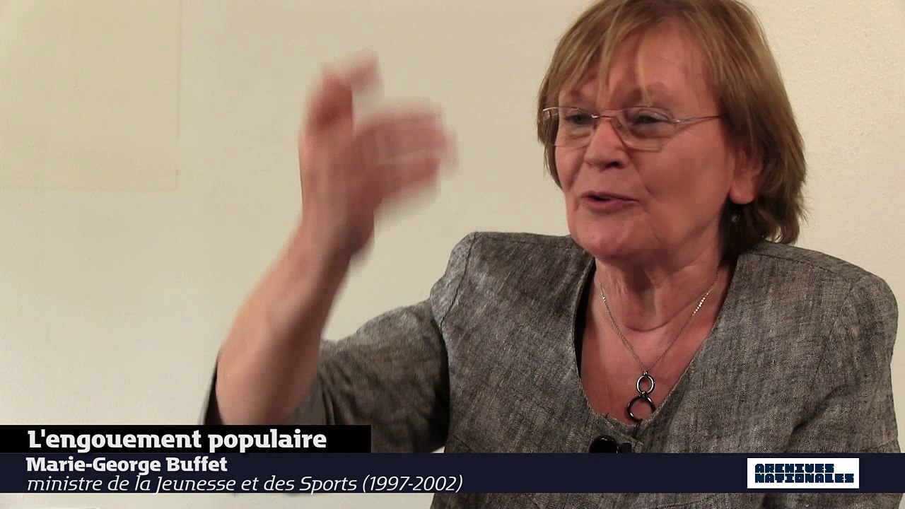 La coupe du Monde de football 1998 vue par Marie George Buffet