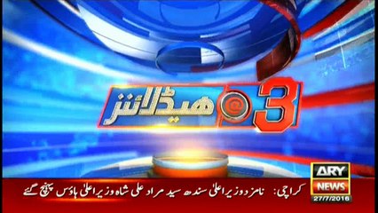 Headlines 1500 - 27th July 2016
