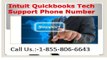 Quickbooks Support Number +1-855-806-6643 : Intuit Support
