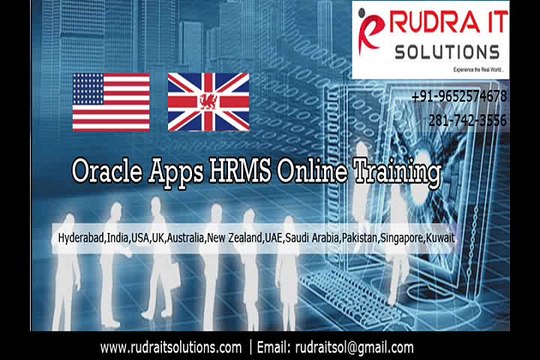 Oracle Apps HRMS Online Training | Oracle Apps HRMS Online Training in Hyderabad,