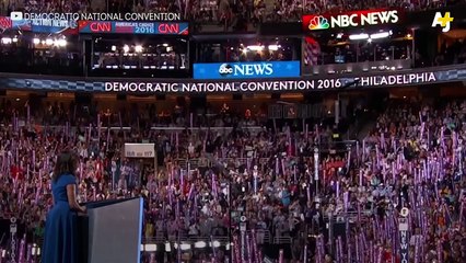 Fjalimi që përloti amerikanët / Michelle Obama mbështet Hillary Clinton