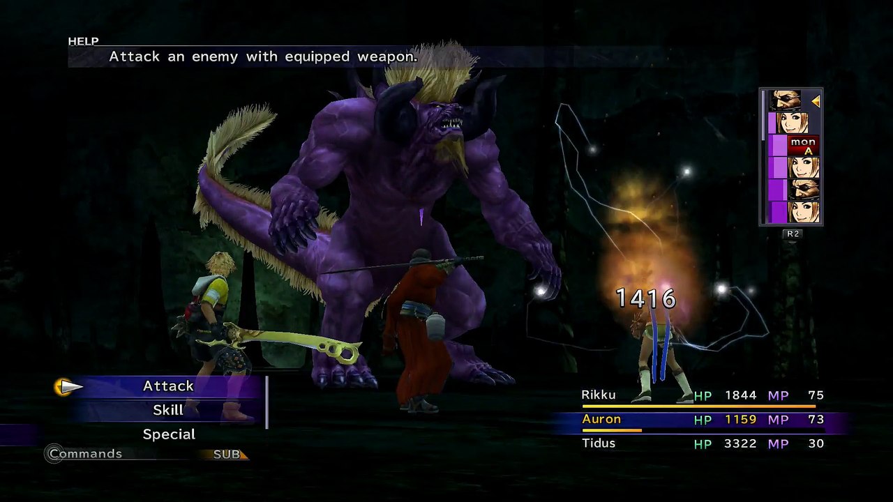 FINAL FANTASY X HD REMASTER WALKTHROUGH (98) GAGAZET MOUNTAIN CAVE